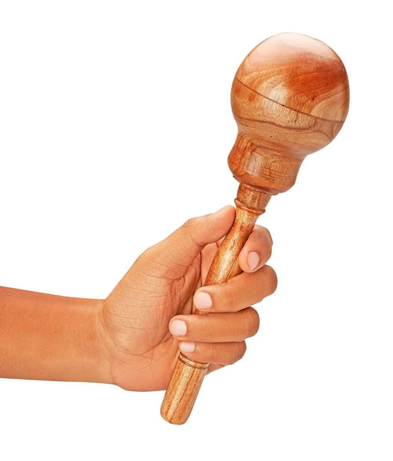 Buy Wooden Maracas Shaker Plain | Shop Verified Sustainable Musical Instruments on Brown Living™