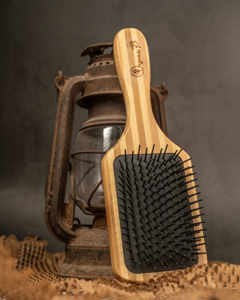 Buy Wooden Paddle Hair Brush | Shop Verified Sustainable Hair Brush on Brown Living™