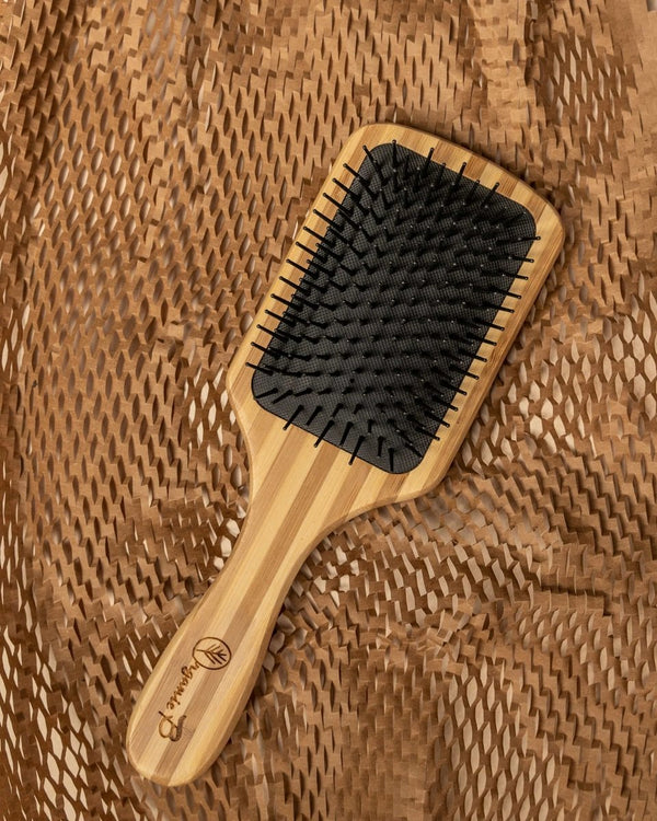 Buy Wooden Paddle Hair Brush | Shop Verified Sustainable Products on Brown Living
