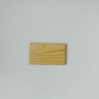 Wooden Personalised Visiting Cards - 200 pcs – Greeting & Note Cards on Brown Living™. SKU: WOO - VIS - 26 - NAMt - 01. Img 5.