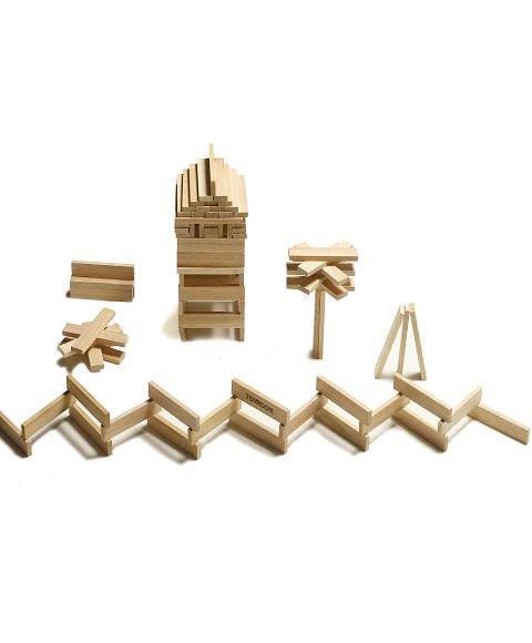 Buy Wooden Planks | Building Bricks (100 Pieces) | Shop Verified Sustainable Blocks on Brown Living™