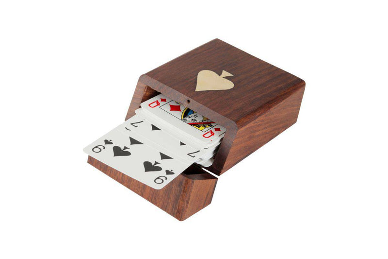 Buy Wooden Playing Card Box with Single Deck for Adults Tash Cards Deck Set ,Single Box | Shop Verified Sustainable Products on Brown Living