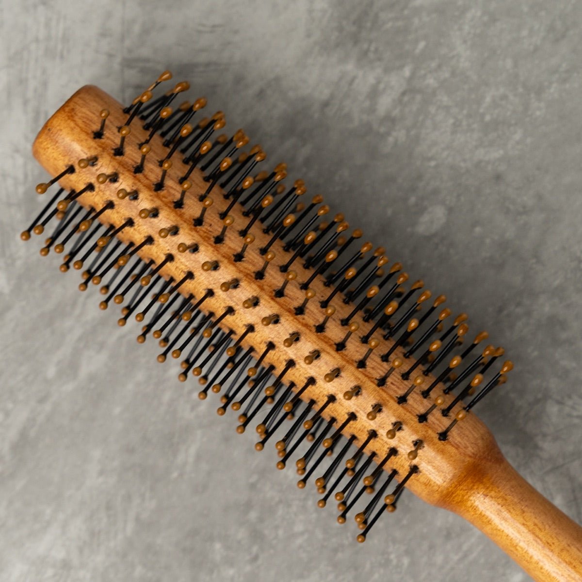 Wooden Roller Brush with Bristles | Verified Sustainable by Brown Living™