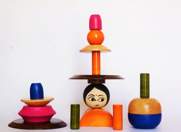 Buy Wooden Stacking Toy Tula | Shop Verified Sustainable Sets & Stacking Toys on Brown Living™