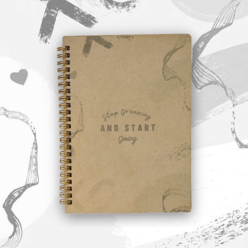 Buy Wooden Sustainable Recycled Diary 1 | A5 Size | 102 Pages | Shop Verified Sustainable Products on Brown Living