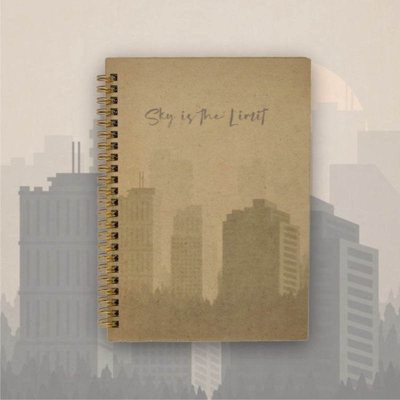 Buy Wooden Sustainable Recycled Diary 2 | A5 Size | 102 Pages | Shop Verified Sustainable Products on Brown Living