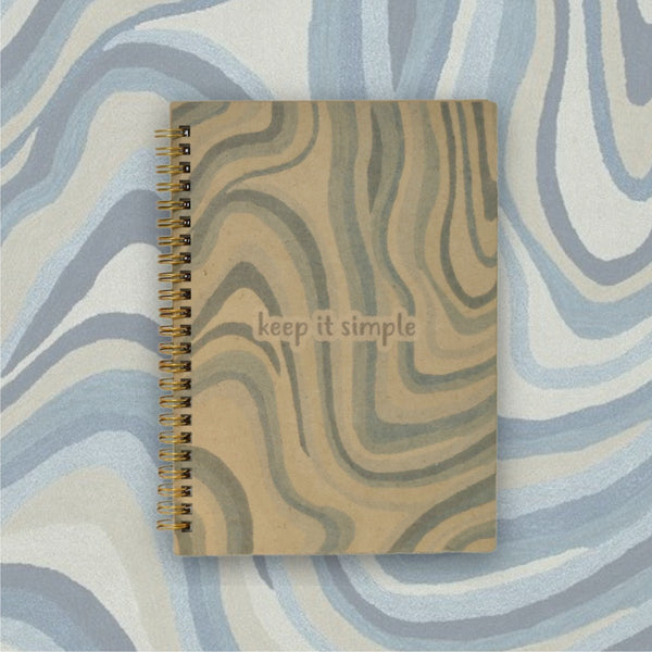 Buy Wooden Sustainable Recycled Diary 3 | A5 Size | 102 Pages | Shop Verified Sustainable Notebooks & Notepads on Brown Living™