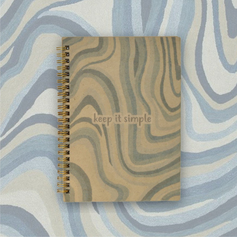 Buy Wooden Sustainable Recycled Diary 3 | A5 Size | 102 Pages | Shop Verified Sustainable Products on Brown Living