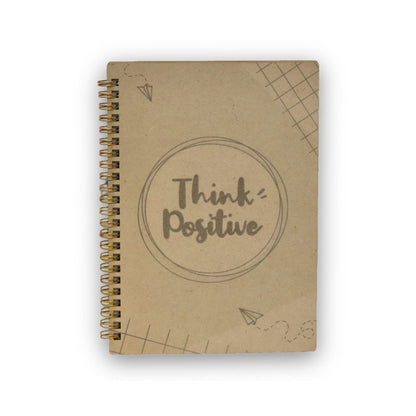 Wooden Sustainable Recycled Diary 4 | A5 Size | 102 Pages | Verified Sustainable by Brown Living™