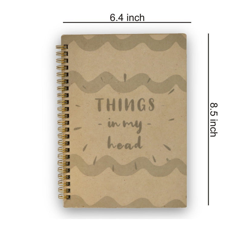Buy Wooden Sustainable Recycled Diary 5 | A5 Size | 102 Pages | Shop Verified Sustainable Products on Brown Living