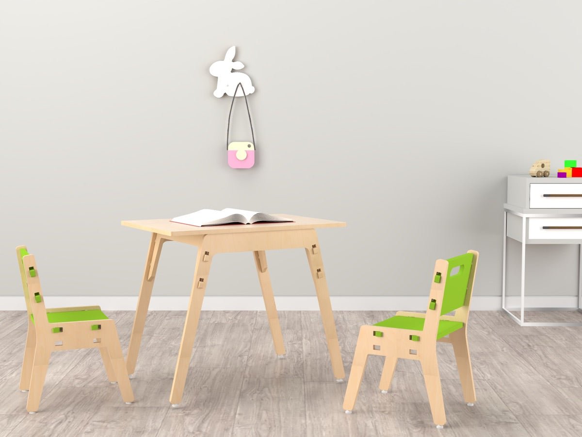 Wooden Table & Chair Package | Verified Sustainable by Brown Living™