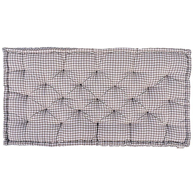Buy Woven Small Check Cotton Floor Mattress | Shop Verified Sustainable Bedding on Brown Living™