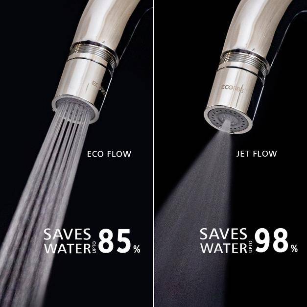 Buy X22 Dual Flow Chrome Finish Jet And Eco Flow Aerator - Pack of 4 | Shop Verified Sustainable Water Saving Device on Brown Living™