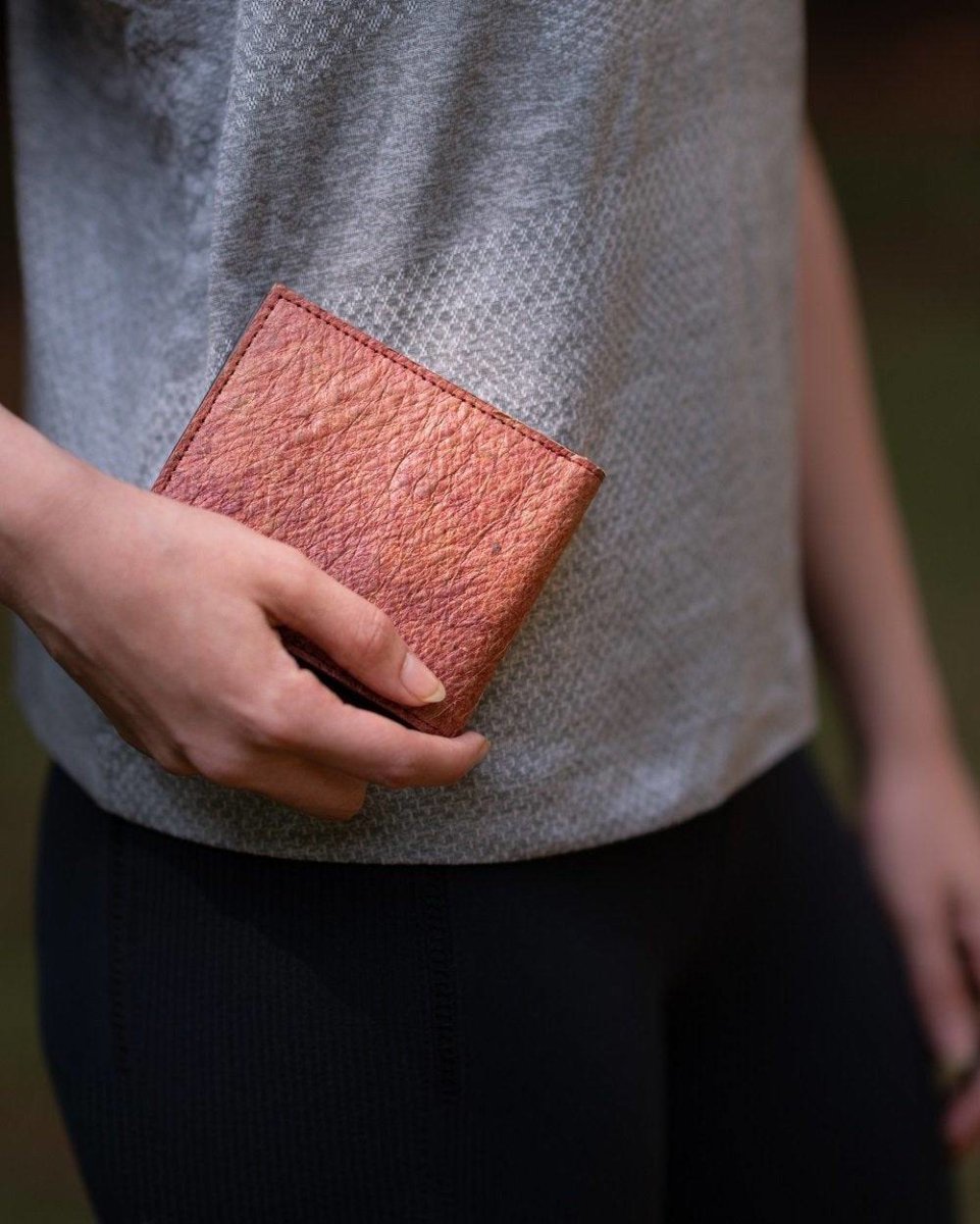 Xisha Wallet - Madder | Verified Sustainable by Brown Living™