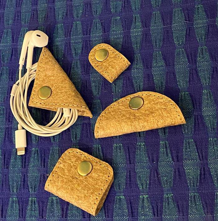 Buy Xisha Wire Clips - Set of 4 - Made with Malai - Natural | Shop Verified Sustainable Tech Accessories on Brown Living™