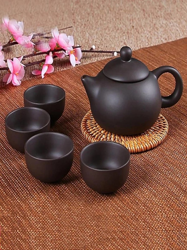 Buy Yixing Kettle Set With 4 Cups | Shop Verified Sustainable Beverage Accessories on Brown Living™