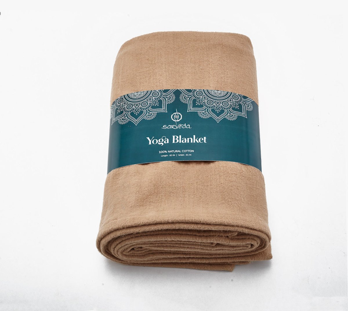 Yoga Blanket Made from Organic Cotton | Verified Sustainable by Brown Living™