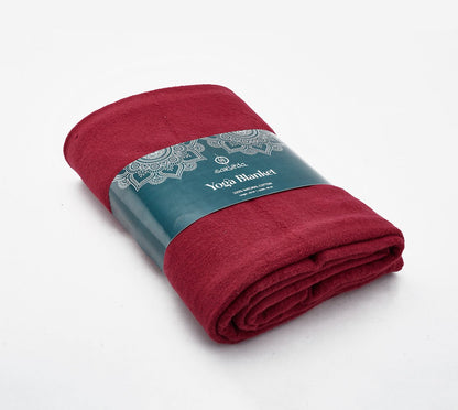 Yoga Blanket Made from Organic Cotton | Verified Sustainable by Brown Living™