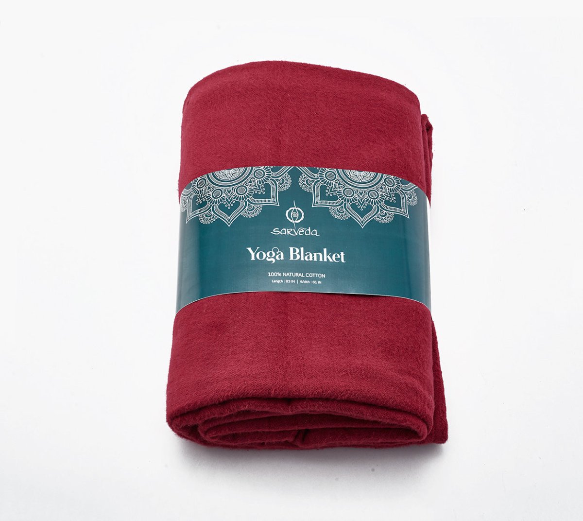 Yoga Blanket Made from Organic Cotton | Verified Sustainable by Brown Living™