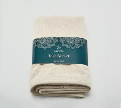 Yoga Blanket Made from Organic Cotton | Verified Sustainable by Brown Living™