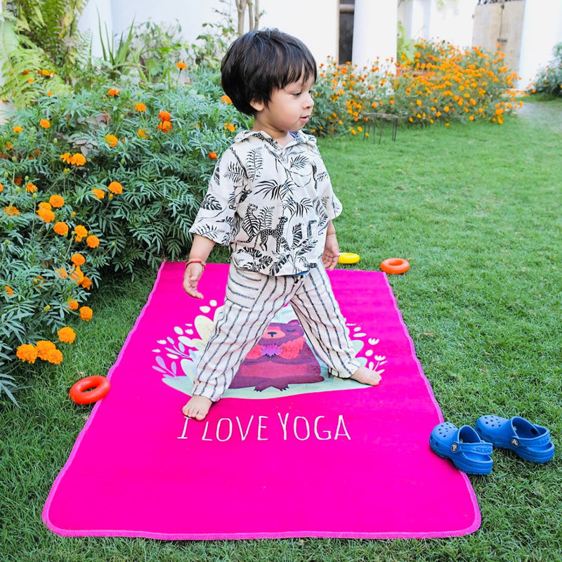 Buy Yogi bear kids yoga mat | Shop Verified Sustainable Yoga Mat on Brown Living™