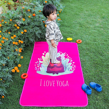 Yogi Bear Kids Yoga Mat | Verified Sustainable by Brown Living™