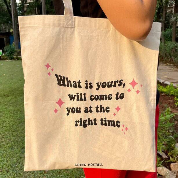 Buy Yours Cotton Tote Bag | Shop Verified Sustainable Tote Bag on Brown Living™