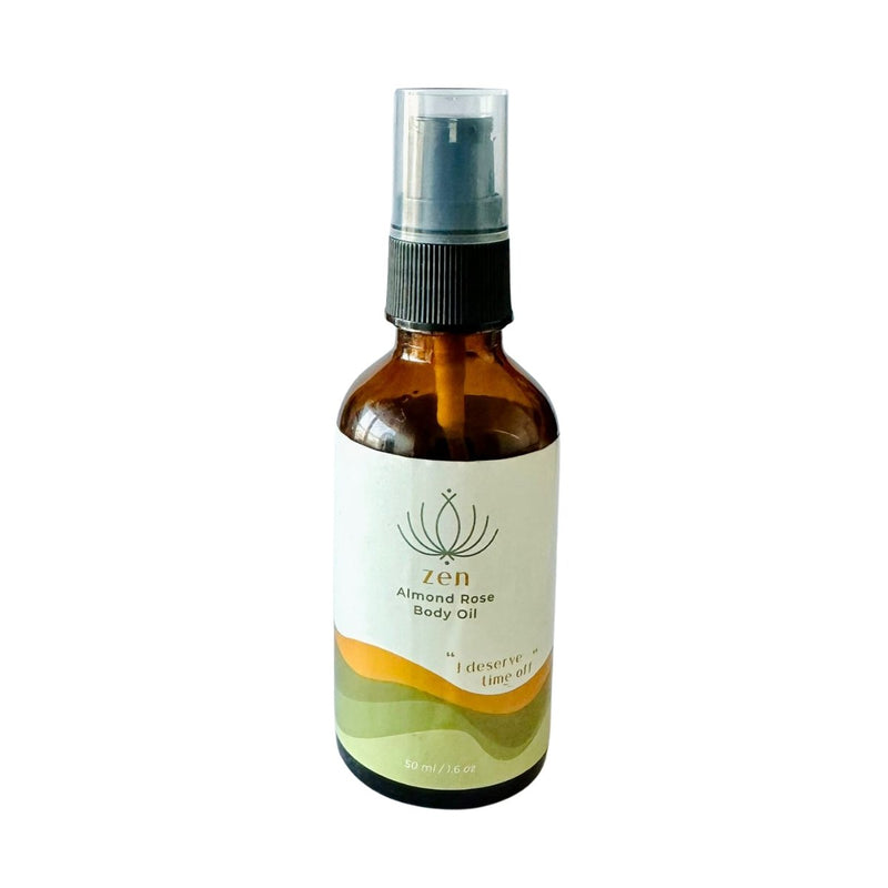 Buy Zen | Rich Almond Pink Rose Oil | Shop Verified Sustainable Products on Brown Living