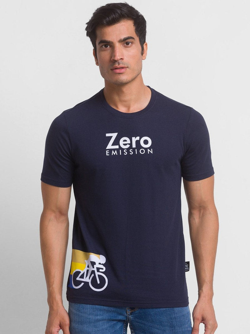 Buy Zero Emission T-Shirt | Recycled Polyester + Recycled Cotton Blend | Shop Verified Sustainable Products on Brown Living