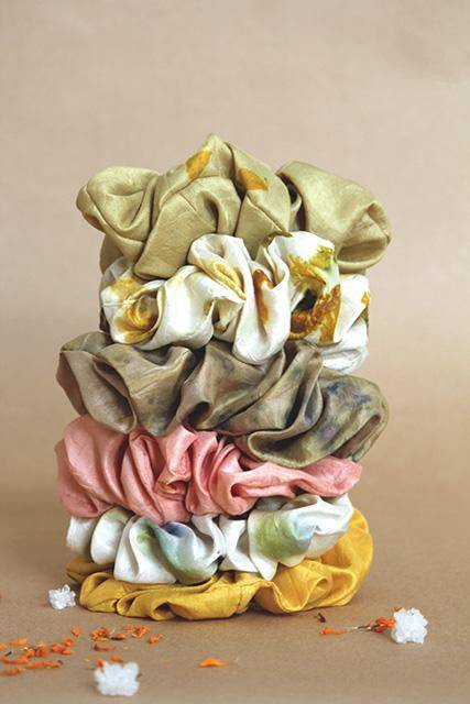 Buy Zero Waste Botanical Scrunchie | Shop Verified Sustainable Womens Accessories on Brown Living™