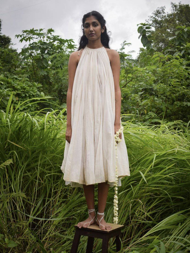 Buy Zerowaste Waterfall Dress | Shop Verified Sustainable Womens Dress on Brown Living™
