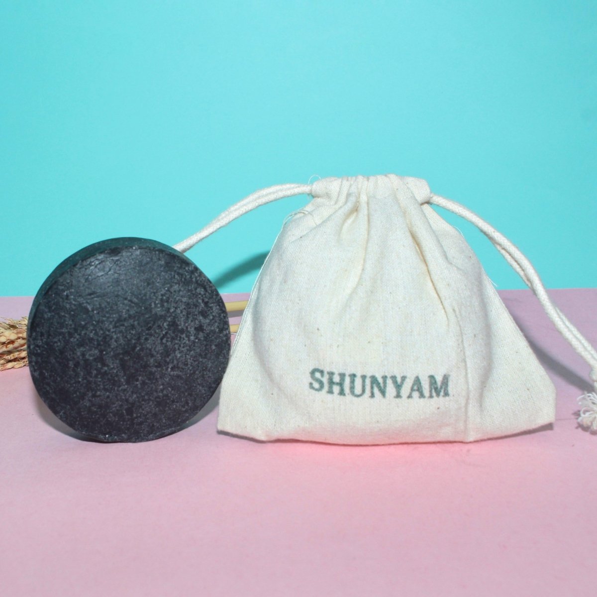 Zesty Charcoal All Natural Sulphate Free Shampoo Bar for Oily Hair 75 gm | Verified Sustainable by Brown Living™