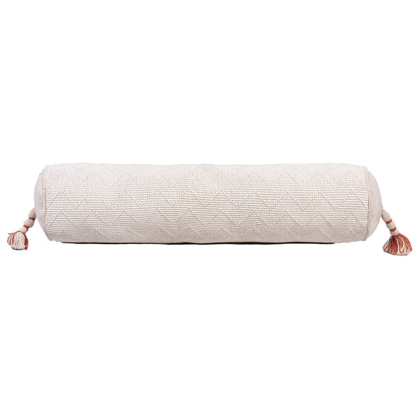 Buy ZigZag Geo Bolster Cushion | Shop Verified Sustainable Covers & Inserts on Brown Living™