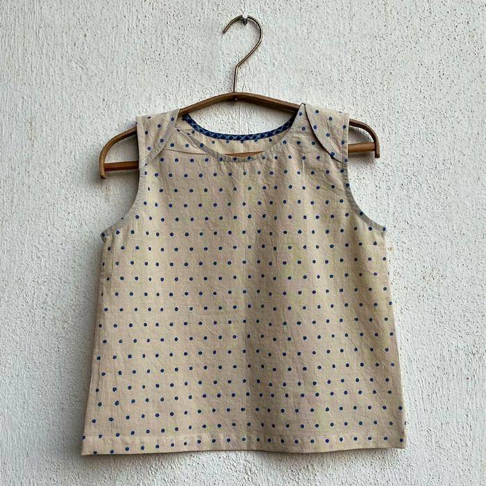 Zoo Jhabla Bag - 100% Organic Cotton Sleeveless Top | Verified Sustainable by Brown Living™