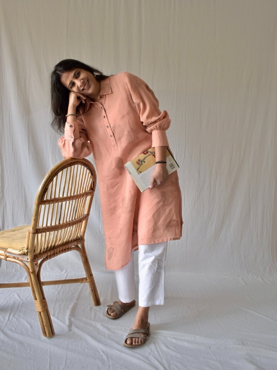 Zoya Linen Shirt Dress | Verified Sustainable by Brown Living™